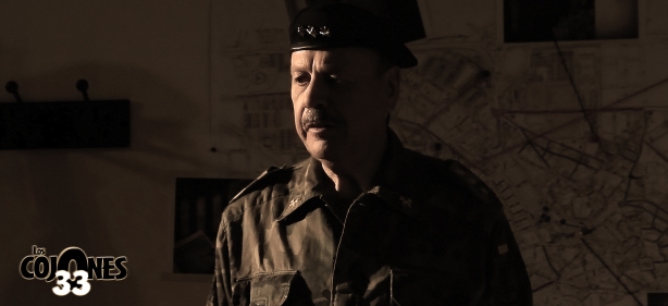 Arturo, coronel del ejército, en plena operación "Aguilucho"